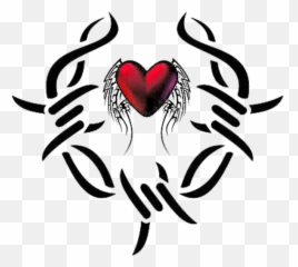 Free Heart Tattoo Png Download Free Heart Tattoo Png Png - Cb Png Tattoo Emoji,Tribal Emoji Face Tattoo