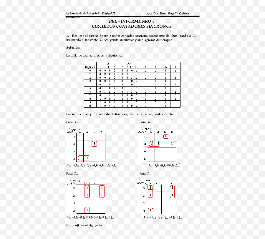 Doc Pre - Informe Nro 6 Circuitos Contadores Sincronos Musée Emoji,Unflip Emoji Letter