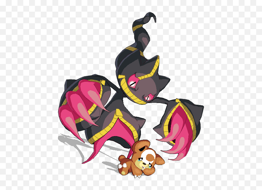 Pokemon Banette Teddiursa Pokèmon - Scary Mega Banette Emoji,Cute Teddiursa Emojis