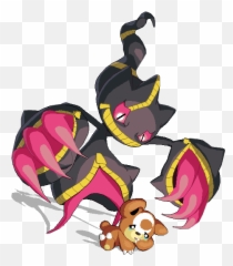 Pokemon Banette Teddiursa Pokèmon - Scary Mega Banette Emoji,Cute Teddiursa Emojis