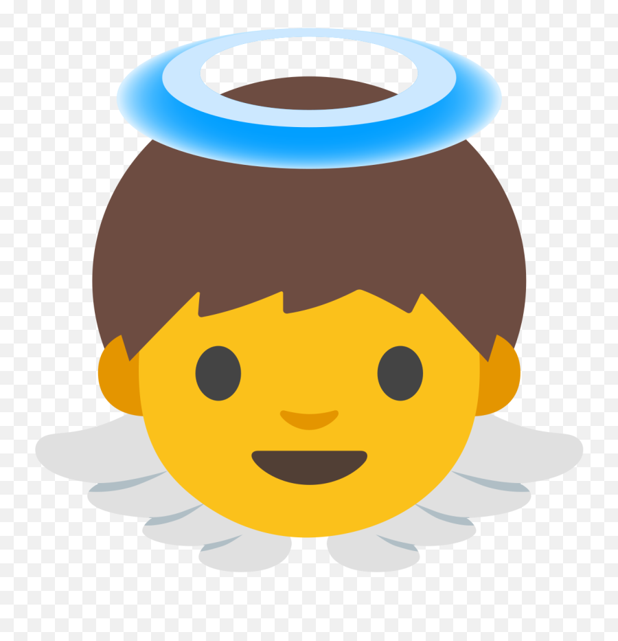 Fileemoji U1f47csvg - Wiktionary Android Angel Emoji,F Emoji