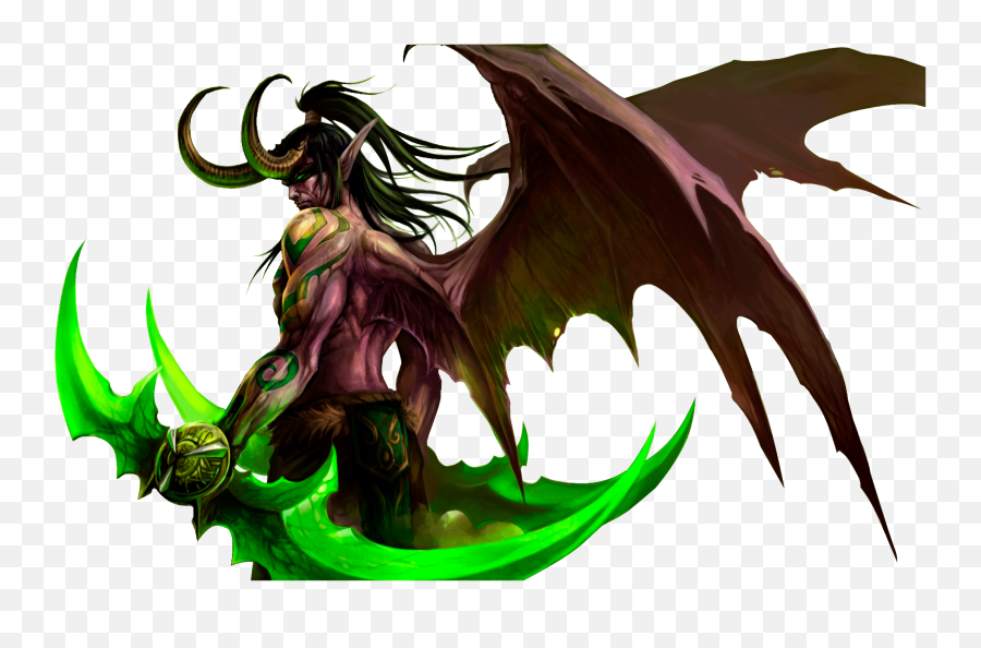 Illidan Warcraft Png Large - Album On Imgur World Of Warcraft Png Emoji,World Of Warcraft Emojis Feral Druid