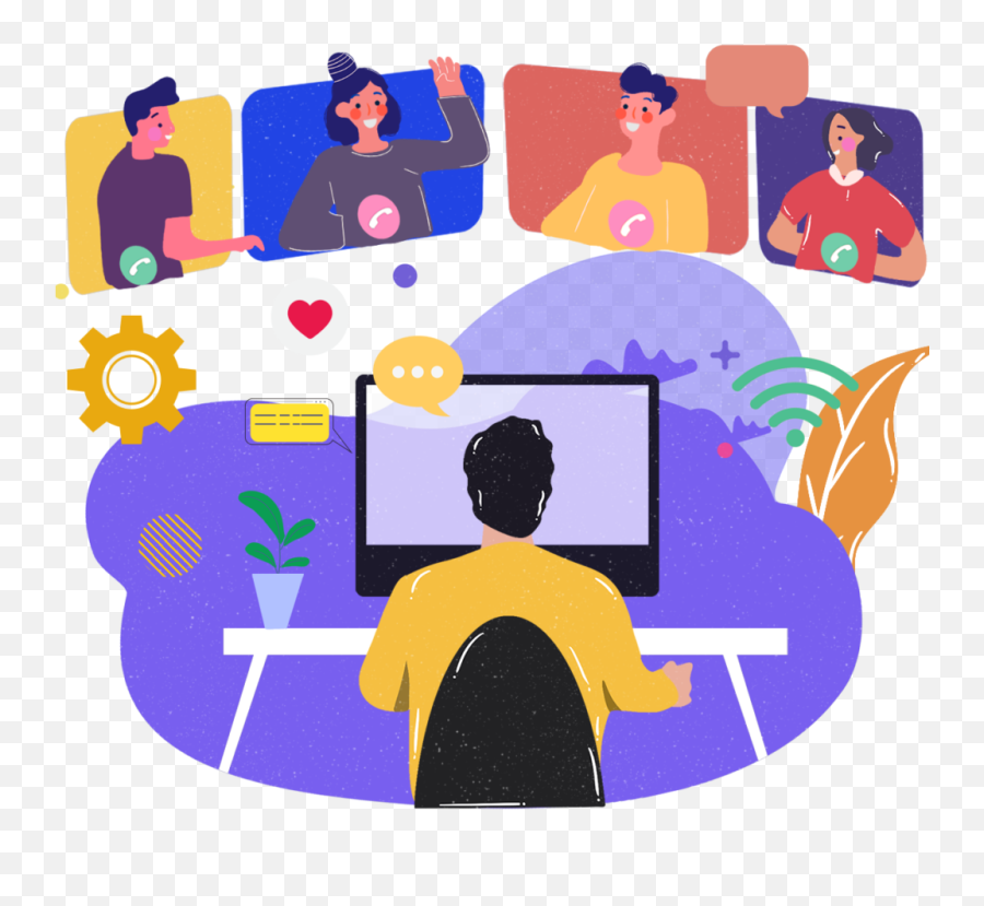Find Your Study Group - Zoom Meeting Clipart Transparent Background Emoji,Geometrie Des Emotions