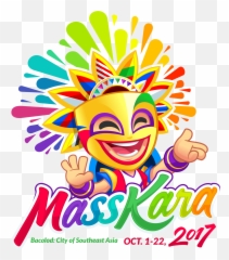 Masskara 2017 And Its Asean Theme - Logo Bacolod City Of Smiles Emoji,Kabuki Masks Emotions