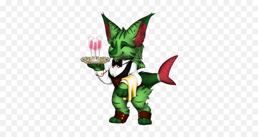 Kepler - Manokit Waiter Base Furvilla Emoji,Furvilla Emoticon