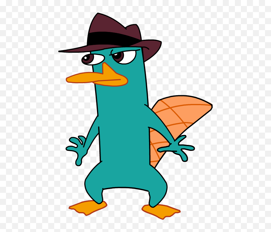 Think - Phineas And Ferb Memes Clipart Full Size Clipart Perry The Platypus Png Emoji,Animated Discord Emoji Spongebob
