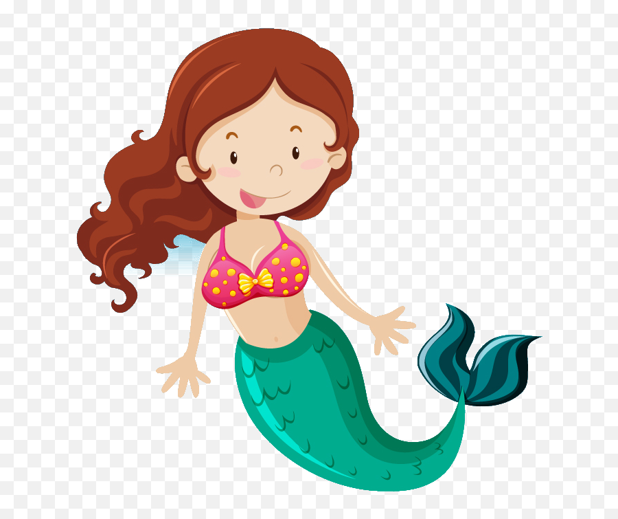 Scuba Mermaid Kids Birthday Party - Cute Mermaid Clipart Mermaids Kids Png Emoji,Emoji Crafts For Birthday Party