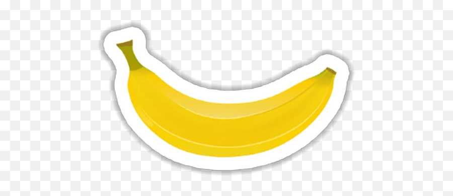 Fruitu0026vege Moji - Telegram Sticker Ripe Banana Emoji,:banana Plant: Emoji