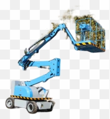Self - Propelled Curved Arm Aerial Work Platform Vertical Emoji,Lifted Arms Emoticon