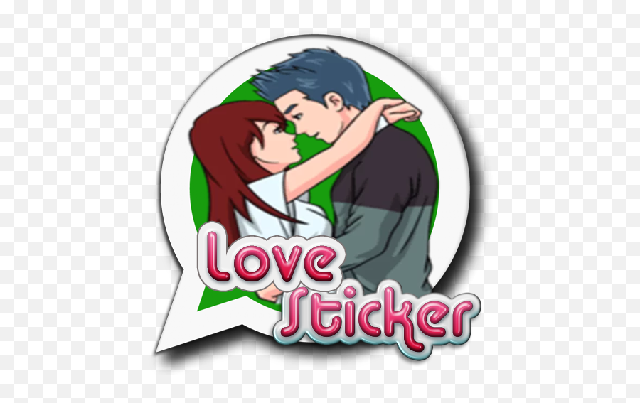 Love Romance Sticker For Whatsapp - Kiss And Hugs Apk Emoji,Show Me Emojis Kissing