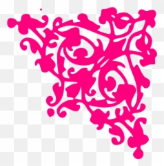 Corner Border Free Borders Microsoft Corner Clipart - Transparent Pink Corner Border Emoji,Emoji Borders