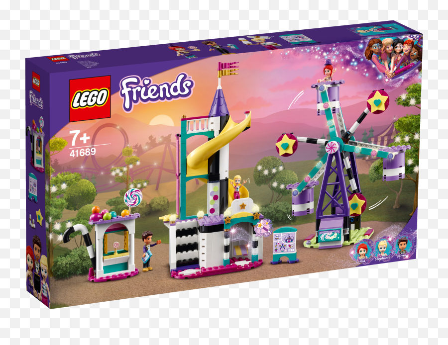 Magical Ferris Wheel And Slide 41689 - Lego Friends Sets Emoji,Emoji Slang Star Christmas Tree Fortune Teller Ball