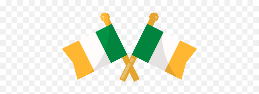 Ireland Flag Flat - Transparent Png U0026 Svg Vector File Icono De Bandera De Irlanda Emoji,Ireland Flag Emoji