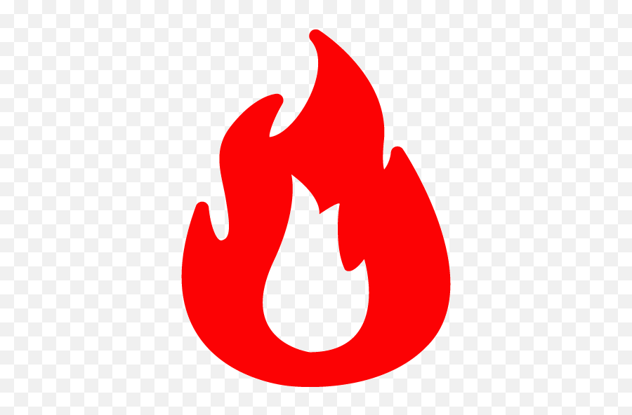 Red Fire 2 Icon - Free Red Fire Icons Emoji,Emoticon On Fire Gif