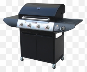 Jumbuck Black 4 Burner Hooded Bbq With - Outdoor Grill Rack Topper Emoji,Barbecue Emoji