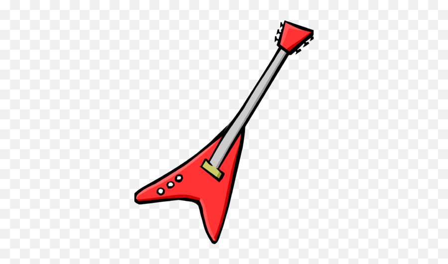 Red Electric Guitar Club Penguin Rewritten Wiki Fandom Emoji,Emoji Gitaur