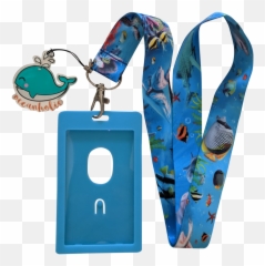 Ocean Sea Animals Lanyard Key Chain Id Card Badge Holder Protector Emoji,Bouncing Balls Emoji