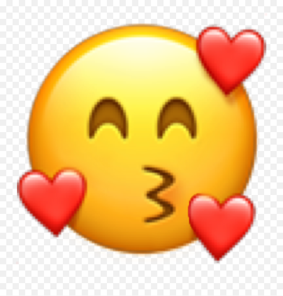 Cute Heart Kiss Xd Love Red Sticker By Jasminbarth8 - Iphone Custom Made Emojis,Xd Emoticon