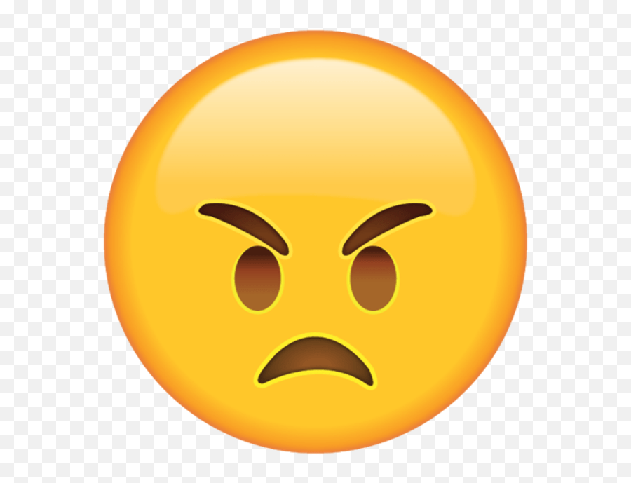 Angry Emoji - Transparent Background Angry Emoji,Angry Emoji