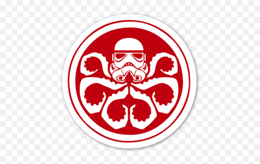 Marvel X Star Wars Stormtrooper Hydra - Hydra Symbol Marvel Emoji,Hydra Emoji