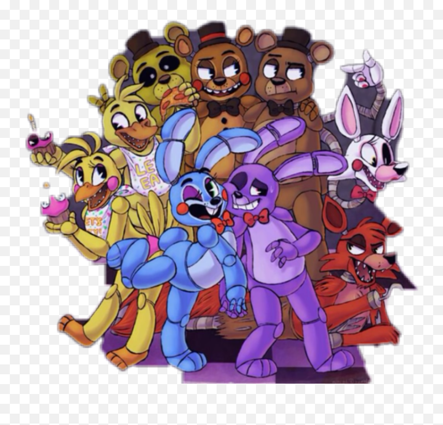 Five Nights At Freddyscan Sticker By 74lopezsusana - Fnaf Character Are You Filter Emoji,Five Nights At Freddy's Emoji