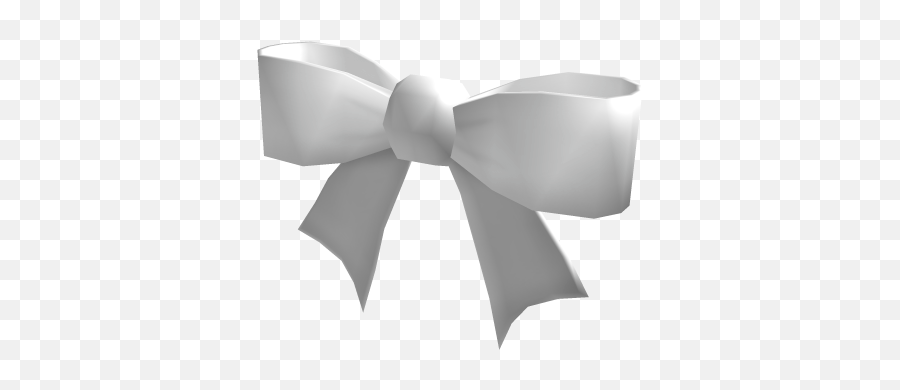 Lovely White Bow - Roblox White Bow Emoji,Black Bow Emoji