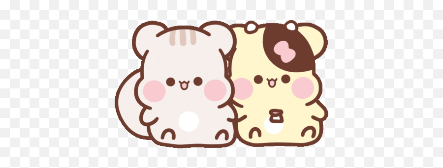 Rosegranger - Weasly On Scratch Sweet House Couple In Love Stiker Emoji,Sea Otter Emoji