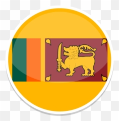 Sri Lanka Icon Round World Flags Iconset Custom Icon Design - Map Of Sri Lanka Flag Emoji,Cricket Emoji For Android