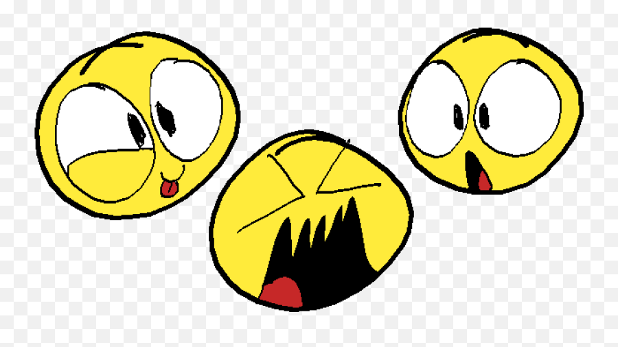Pixilart - Happy Emoji,Drawing Of Emojis