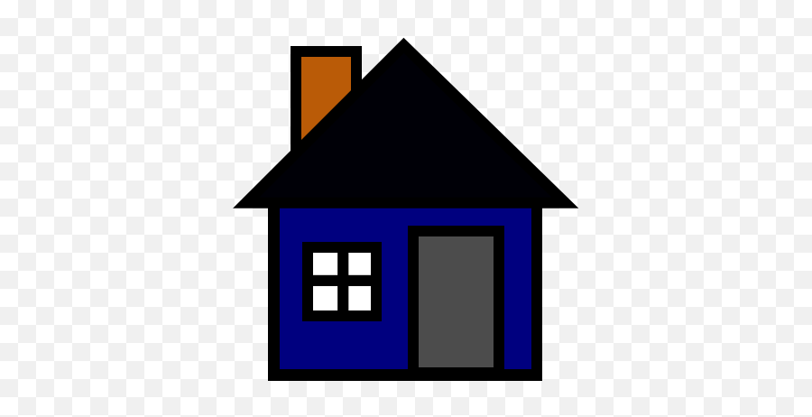 House Svg Clip Arts 582 X 600 Px - House Clipart Transparent House Icon Black Red Emoji,Bye Felicia Emoji Movie