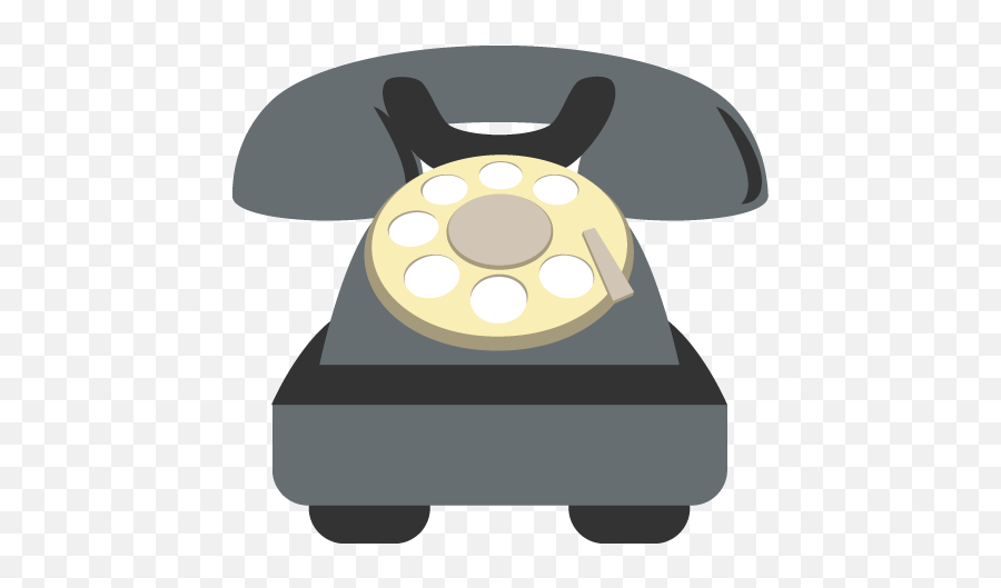 Black Telephone - Telephone Emoji,Phone Emoticons