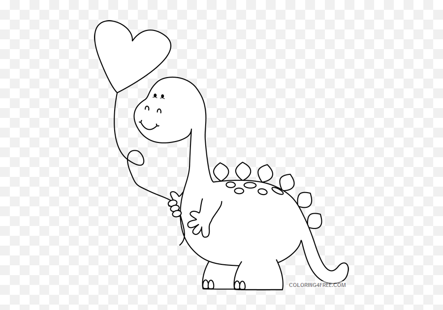 Cute Dinosaur Coloring Pages Cute - Cute Dino Coloring Page Emoji,Emoji Movie Coloring Pages