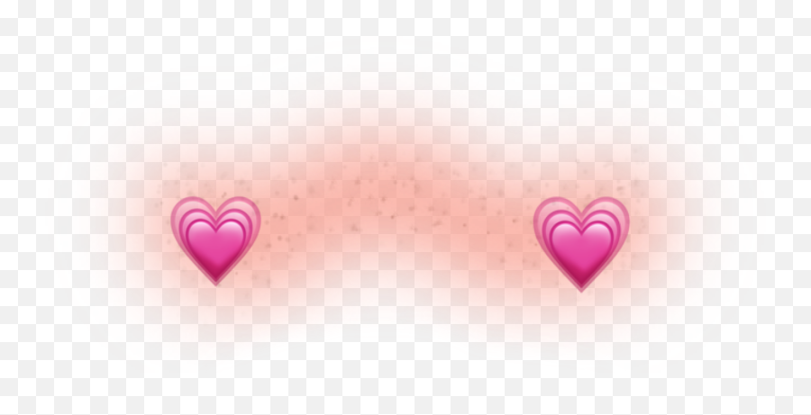 Blush Heart Cute Face Edit Sticker By K - Girly Emoji,Blushing Face With Hearts Emoji
