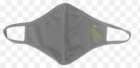 Cute Cactus Face Mask - Solid Emoji,Conan Emojis Sketch