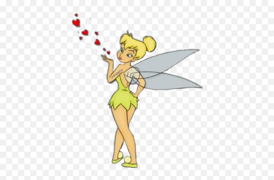 Tinkerbell 2 Stickers For Whatsapp - Tinkerbell Valentine Emoji,Emojis For Android +tinkerbell