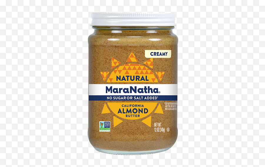 No Stir Creamy Almond Butter No Sugar Or Salt Added - Natural Maranatha Almond Butter Emoji,Sugar & Spice Emoji