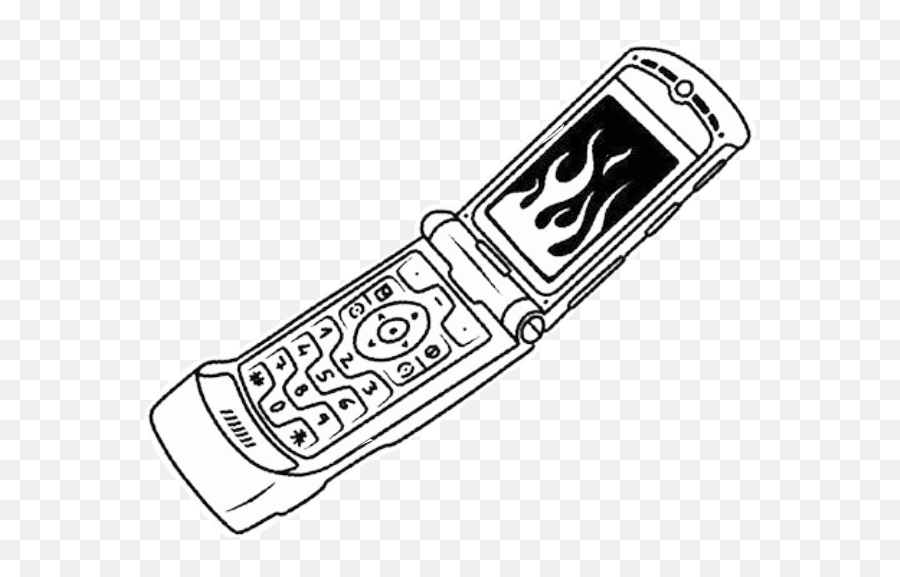 Nokia Flipphone Phone Iphone Sticker - Feature Phone Emoji,Nokia Flip Phone Emojis