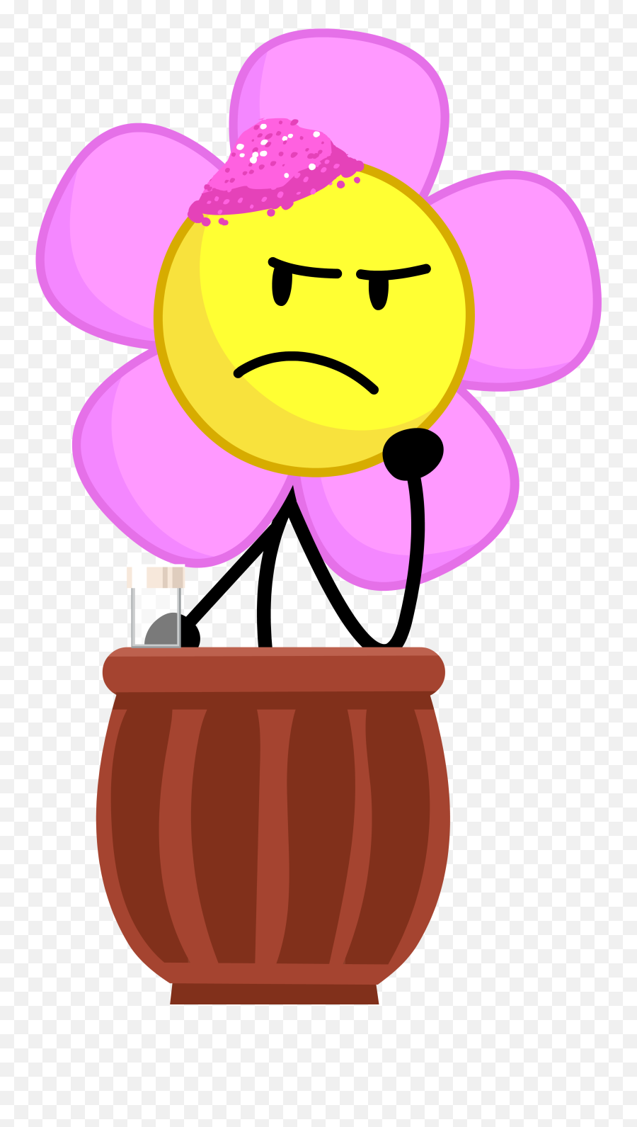 Flower Object Shows Community Fandom - Bfb Flower Voting Icon Emoji,1980 Theme Steam Emoticons