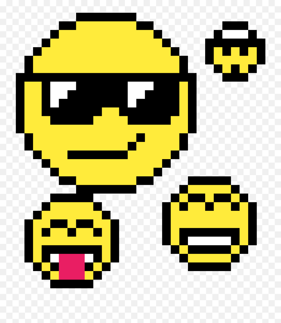 Pixilart - Pixel Art Clothing Button Emoji,Facebook Emoticon Spam