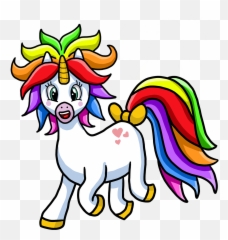 Dibujos Kawaii - Planeta Kawaii Unicornio Arcoiris Dibujo Imagen Png Emoji,Dibujos De Todos Los Emojis
