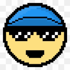 Pixilart - Cinco Hargreeves Pixel Art Emoji,X D Emoticon