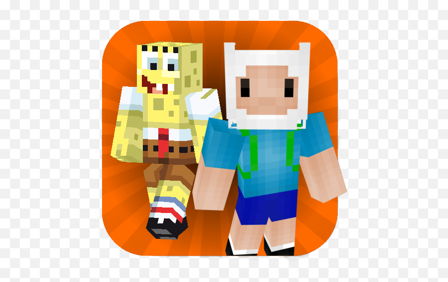 Cartoon Skins Apk Download - Free App For Android Safe Skin Bob Esponja Minecraft Emoji,Mixed Couple Emojis Android