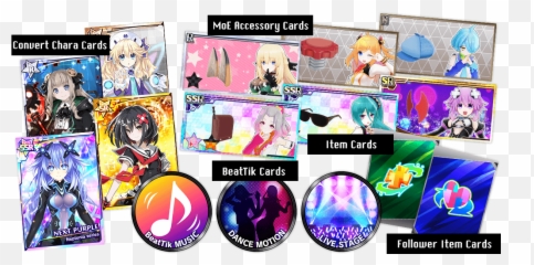Neptunia Virtual Stars - Fictional Character Emoji,Emotion Crystal Turns Purple