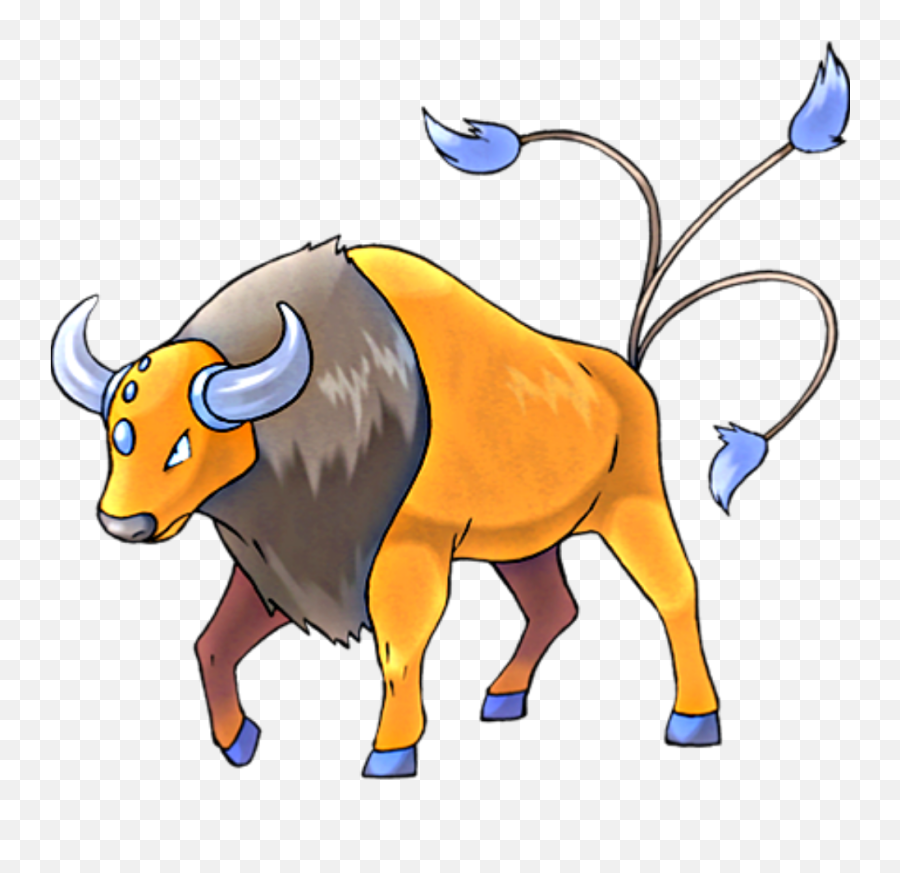 Taurus Pokémon Bull Onix Sticker By Farstito - Pokemon Tauros Emoji,Bull Emoji