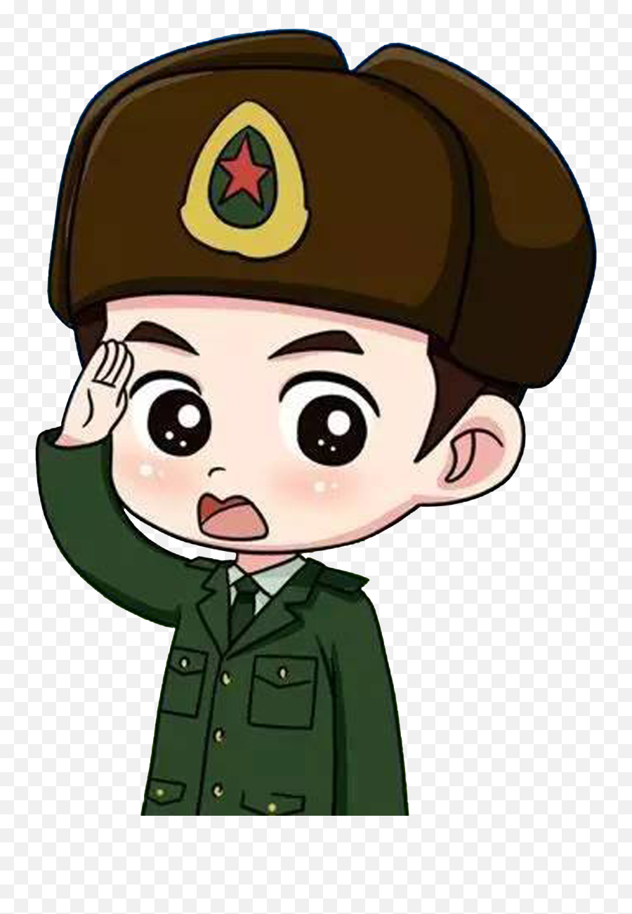 Salute Cartoon Png Transparent Cartoon - Jingfm Soldier Salute Clipart Png Emoji,Military Salute Emoji