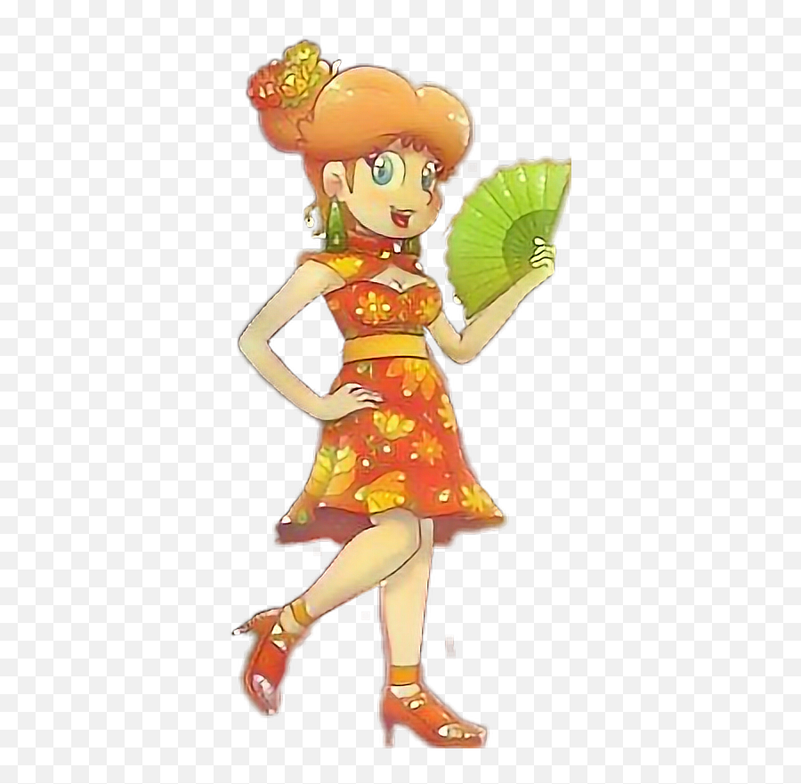 Supermario Sticker - Princess Daisy In High Heels Emoji,Peach Emoji Costume