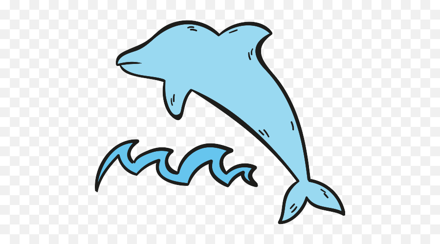 Dolphin Vector Svg Icon - Dolphin Emoji,Dolphin Emoji Vector