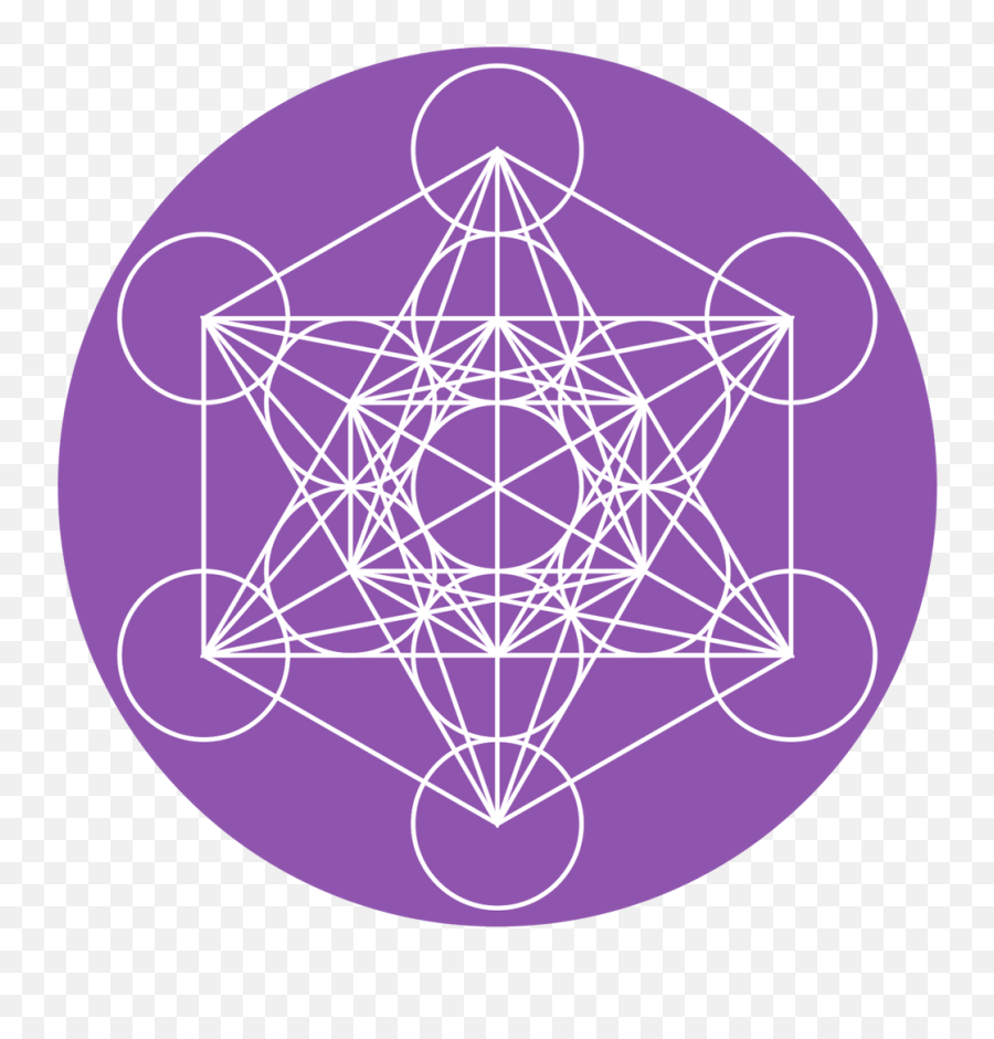 Attraction And Hermetic Principle - Metatron Cube Emoji,Emotion Códigos