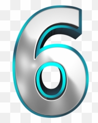 Discord Transparent Logo - 6 Number Design Png Emoji,Sharingan Emoji Discord