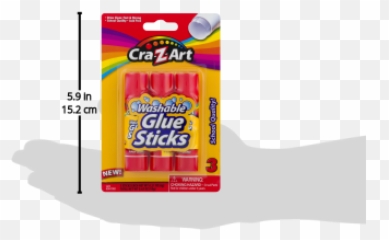 Cra - Zart Washable Glue Sticks School Quality 3 Count Emoji,Hinduism Emoji
